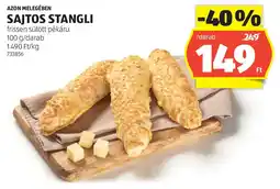 ALDI Azon Melegében Sajtos stangli ajánlat