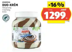 ALDI Grandessa Duo-krém ajánlat