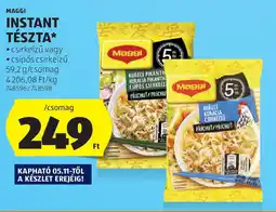 ALDI Maggi Instant tészta ajánlat