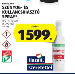 ALDI Naturland szúnyog-és kullancsriasztó ajánlat