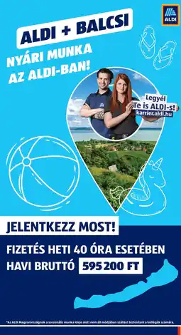 ALDI Aldi + balcsi ajánlat