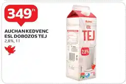 Auchan AUCHAN KEDVENC ESL DOBOZOS TEJ ajánlat
