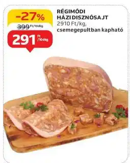 Auchan Régimódi Házi Disznósajt ajánlat