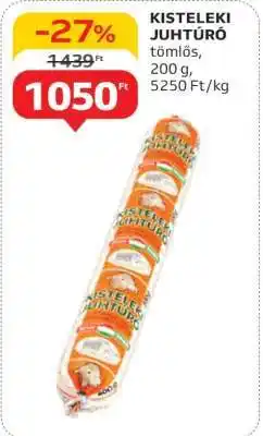 Auchan KISTELEKI Juhtúró ajánlat