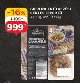 Auchan Gierlinger Étkezési Sertés Tepertő ajánlat