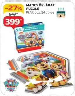 Auchan MANCS ŐRJÁRAT PUZZLE ajánlat