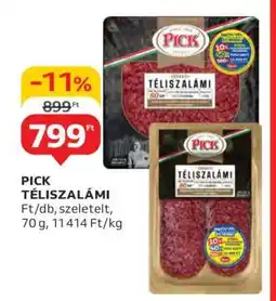Auchan PICK Téliszalámi ajánlat
