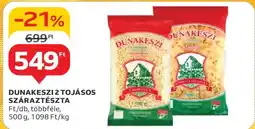 Auchan Dunakeszi 2 tojásos száraztészta ajánlat