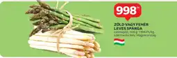 Auchan Zöld vagy fehér leves spárga ajánlat