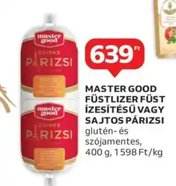 Auchan MASTER GOOD FÜST ÍZESÍTÉSŰ VAGY SAJTOS PÁRIZSI ajánlat