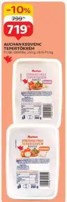 Auchan AUCHAN KEDVENC TEPERTŐKRÉM ajánlat