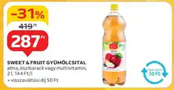 Auchan SWEET & FRUIT GYÜMÖLCSITAL ajánlat