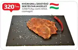 Auchan Nyári Grill Ízesítésű Sertéstarjaszelet ajánlat