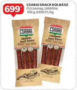 Auchan CSABAI SNACK KOLBÁSZ ajánlat