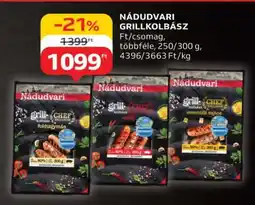 Auchan Nádudvari grillkolbász ajánlat