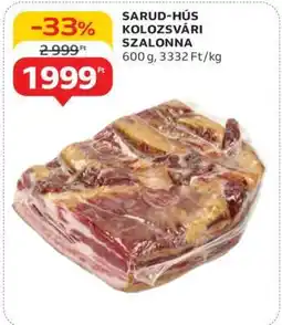 Auchan SARUD HÚS KOLOZSVÁRI SZALONNA ajánlat
