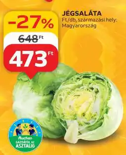 Auchan Jégsaláta ajánlat