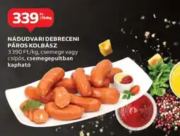 Auchan Nádudvari Debreceni Páros Kolbász ajánlat