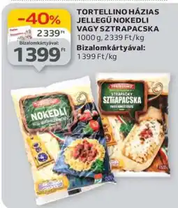 Auchan Tortellino Háziás Jellegű Nokedli vagy Sztrapacska ajánlat