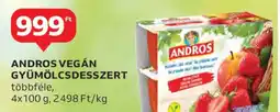 Auchan ANDROS VEGÁN GYÜMÖLCSDESSZERT ajánlat