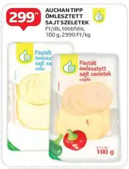 Auchan Auchan Tipp Ömlesztett Sajt Szeletek ajánlat