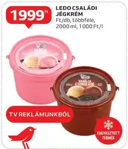 Auchan LEDO CSALÁDI JÉGKRÉM ajánlat
