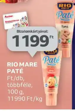 Auchan RIO MARE Paté ajánlat
