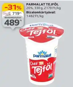 Auchan PARMALAT Tejföl ajánlat