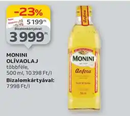 Auchan Monini olívaolaj ajánlat