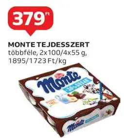 Auchan Monte tejdesszert ajánlat