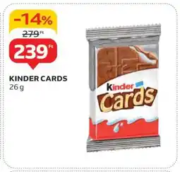 Auchan KINDER Cards ajánlat