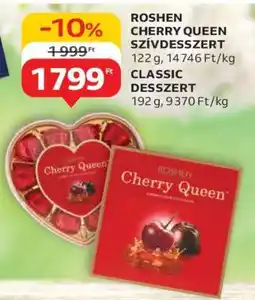 Auchan ROSHEN Cherry Queen Szívdesszert ajánlat