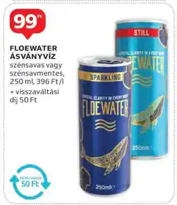 Auchan FloeWater ásványvíz ajánlat