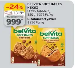 Auchan BELVITA SOFT BAKES KEKSZ ajánlat
