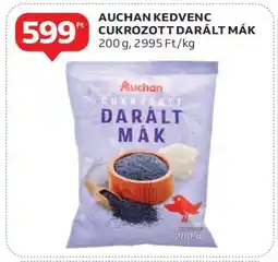 Auchan Auchan Kedvenc Cukrozott Darált Mák ajánlat
