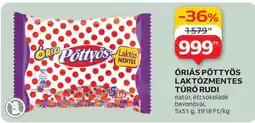 Auchan Óriás Pöttyös Laktózmentes Túró Rudi ajánlat