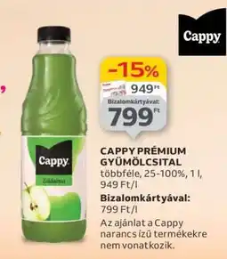 Auchan Cappy Prémium Gyümölcsital ajánlat