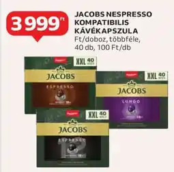 Auchan Jacobs Nespresso Kompatibilis Kávékapszula ajánlat
