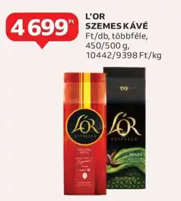 Auchan L'OR Szemes Kávé ajánlat