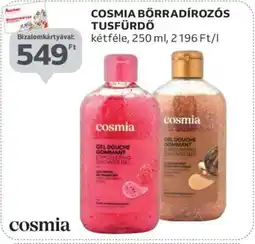 Auchan COSMIA BŐRRADÍROZÓS TUSFÜRDŐ ajánlat
