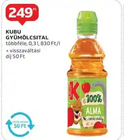 Auchan Kubu Gyümölcsital ajánlat