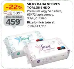 Auchan SILKY BABA NEDVES TÖRLŐKENDŐ ajánlat