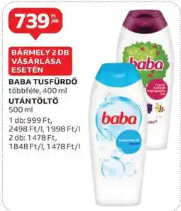 Auchan BABA Tusfürdő ajánlat