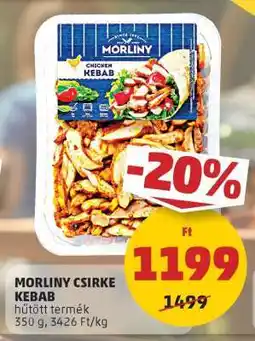 PENNY Morliny Csirke Kebab ajánlat