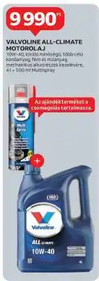 Auchan Valvoline All-Climate Motorolaj ajánlat