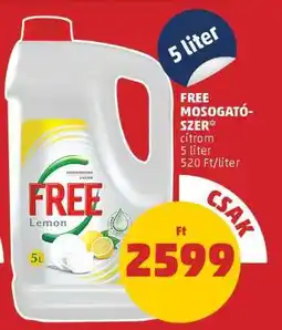 PENNY FREE MOSOGATÓSZER citrom ajánlat
