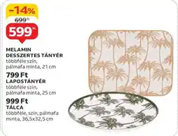Auchan Melamin Desszertes Tányér ajánlat