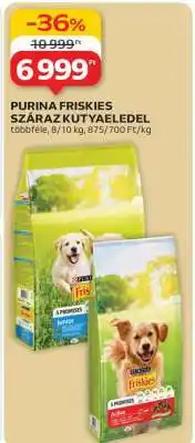 Auchan Purina Friskies Száraz Kutyaeledel ajánlat