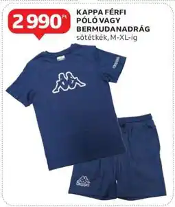 Auchan KAPPA FÉRFI PÓLÓ VAGY BERMUDANADRÁG ajánlat