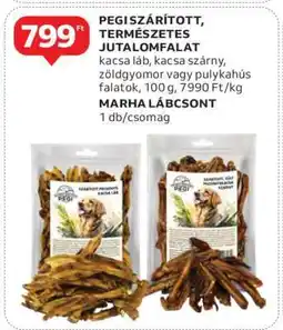Auchan PEGI SZÁRÍTOTT, TERMÉSZETES JUTALOMFALAT ajánlat